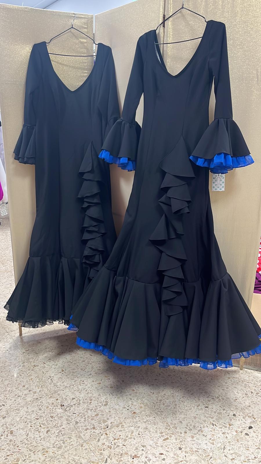VESTIDO CASCADA NEGRO - Imagen 2