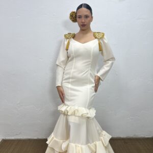VESTIDO BEIG