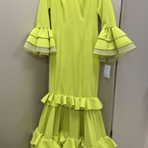 VESTIDO COLOR LIMA