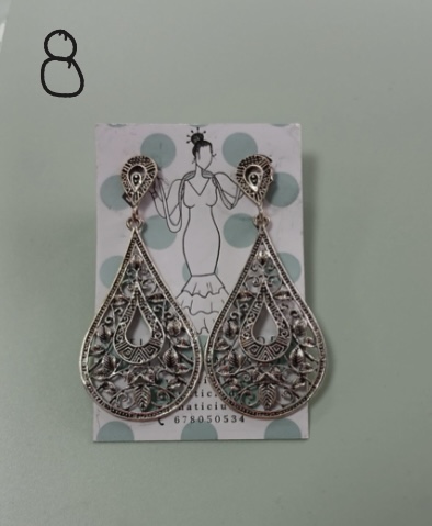 PENDIENTES COLOR PLATA - Imagen 10