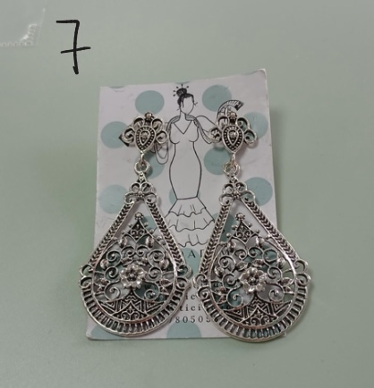 PENDIENTES COLOR PLATA - Imagen 9