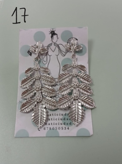 PENDIENTES COLOR PLATA - Imagen 19