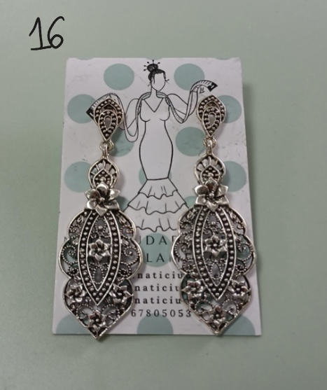 PENDIENTES COLOR PLATA - Imagen 18