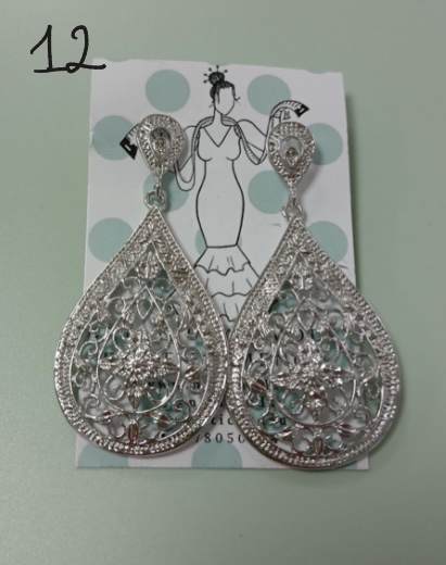 PENDIENTES COLOR PLATA - Imagen 14
