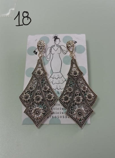 PENDIENTES COLOR PLATA - Imagen 20